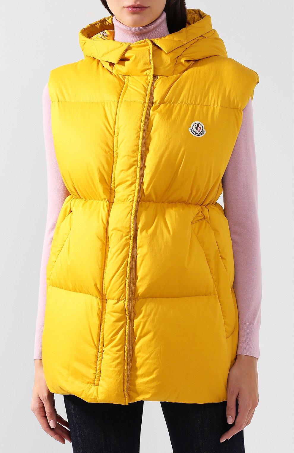 Хлопковый жилет с капюшоном и карманами MONCLER, арт. D2-093-48316-05-54012, фото 3