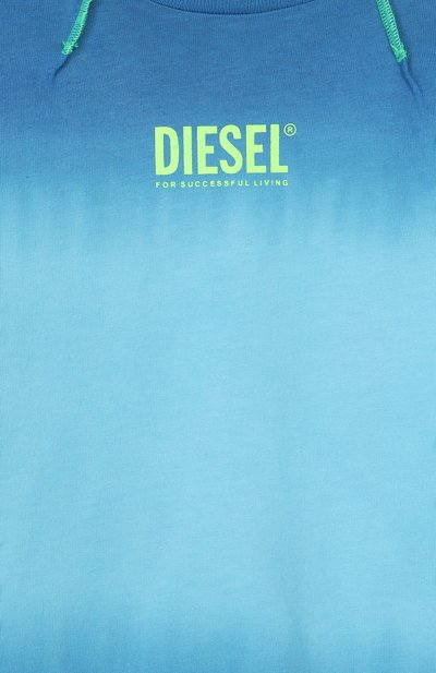Хлопковая футболка DIESEL, арт. J02598/KYA0K, фото 3