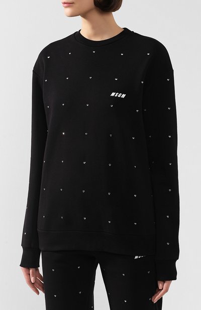 Хлопковый свитшот MSGM, арт. 2742MDM277 195799, фото 3