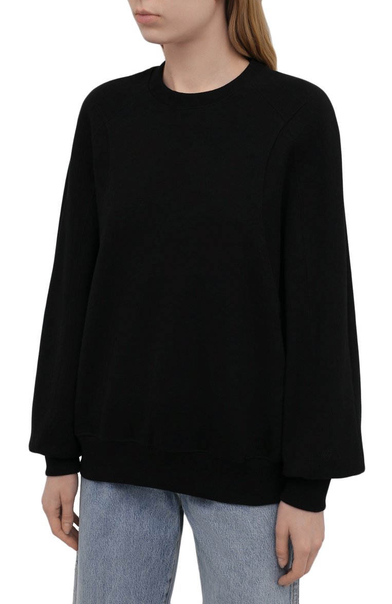 Хлопковый свитшот LOW CLASSIC, арт. L0W21SS_ST03BK, фото 3