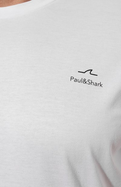Хлопковая футболка PAUL&SHARK, арт. 24411087/3XL, фото 5