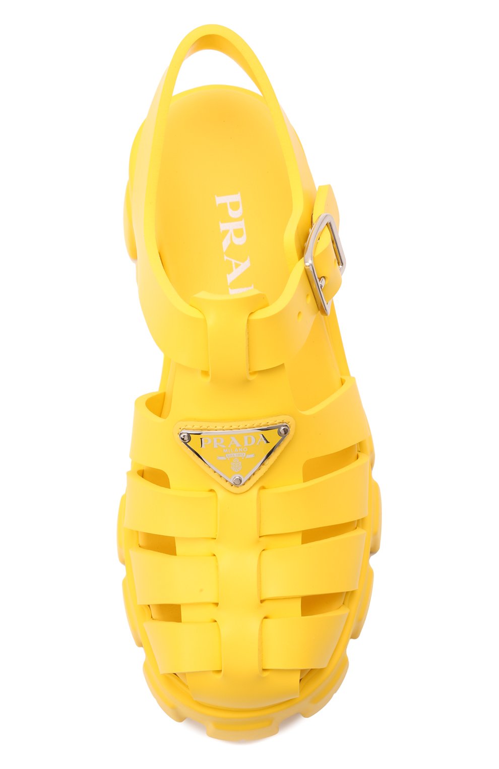 Резиновые сандалии PRADA, арт. 1X853M-3LKK-F0377-055, фото 4