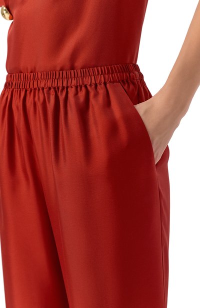 Шелковые брюки LOULOU DE SAISON, арт. ALERA LDS PANTS, фото 5