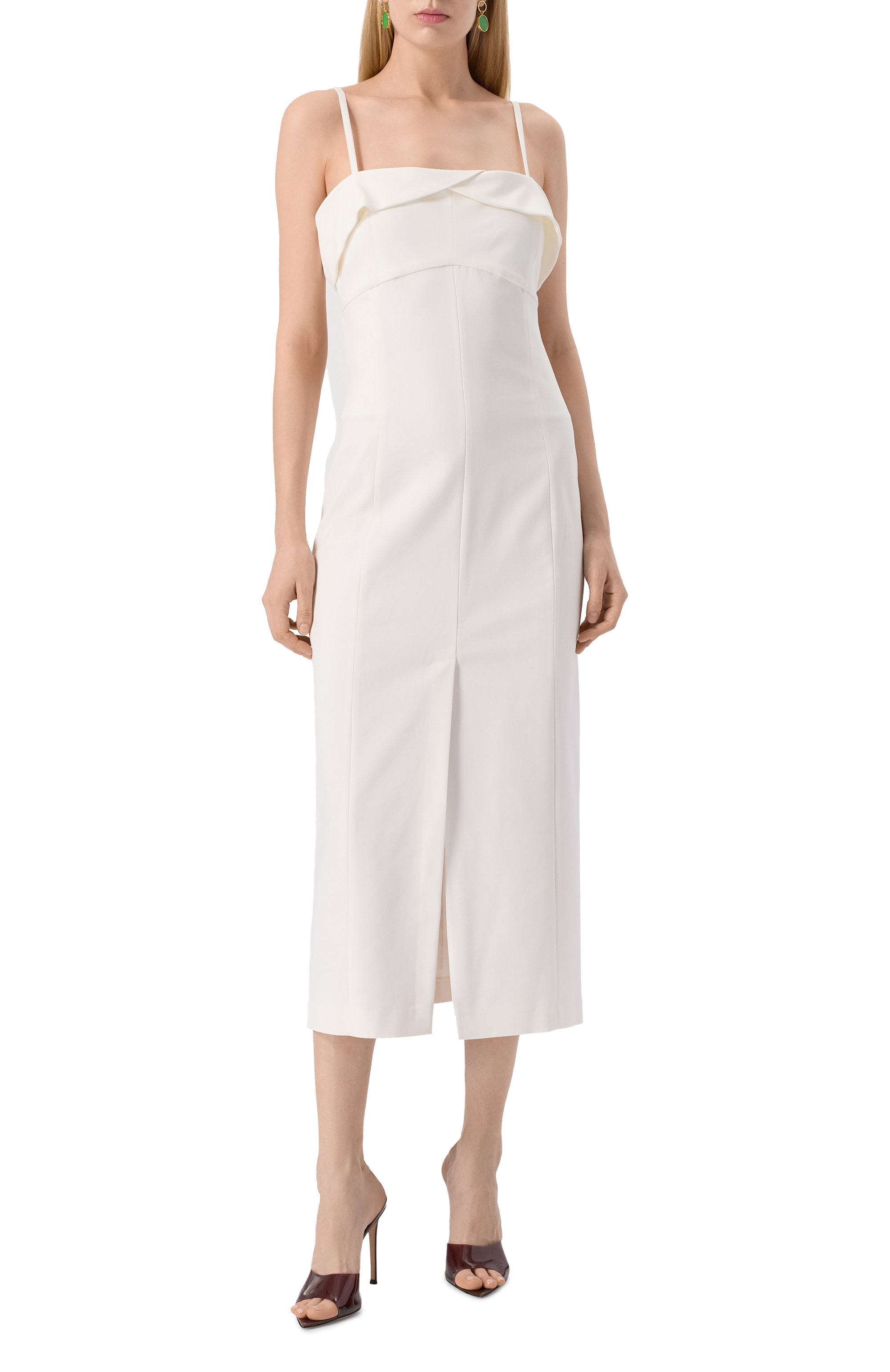 Платье из хлопка и вискозы IRO, арт. WM33ZYRA, фото 3