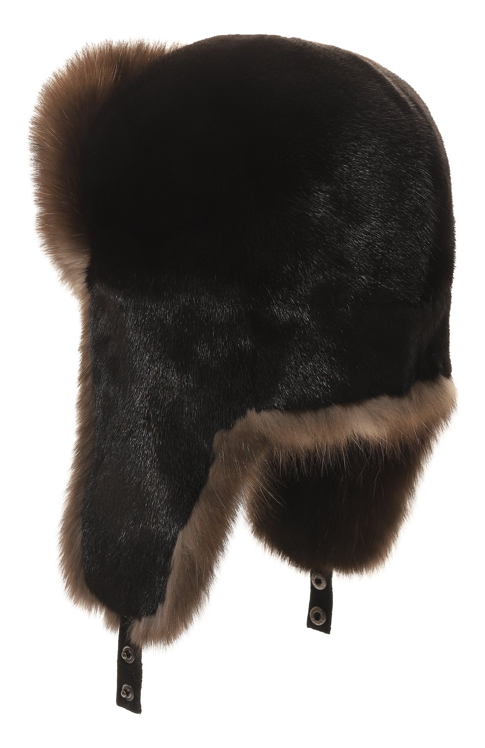Шапка-ушанка из меха норки и соболя VICTORIA KUSENKOVA, арт. 322803549243, фото 2