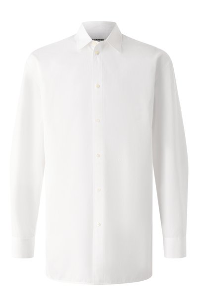 Мужская хлопковая рубашка JIL SANDER, арт. J24DL0113/J45001