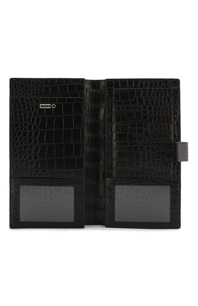 Портмоне из кожи аллигатора ZILLI черного цвета по цене 1035000 руб., арт. MJL-0WT01-10100/0001/AMIS, фото 3 Портмоне из кожи аллигатора ZILLI, арт. MJL-0WT01-10100/0001/AMIS, фото 3