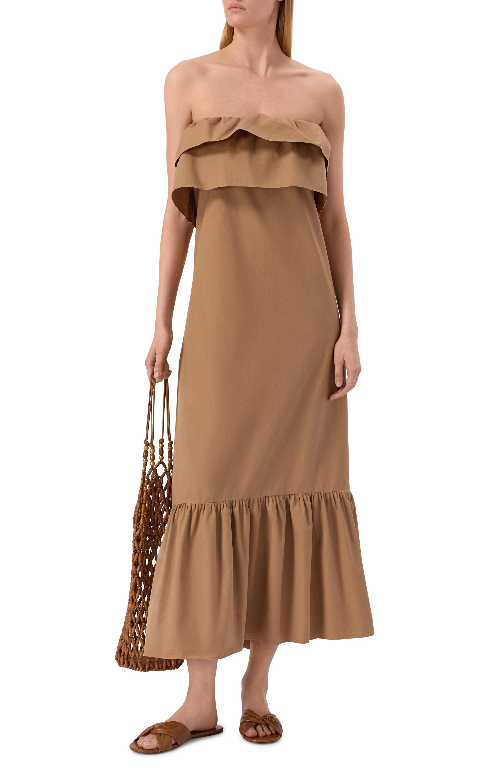 Кожаные шлепанцы SAINT LAURENT, арт. 860614/AADF0, фото 3