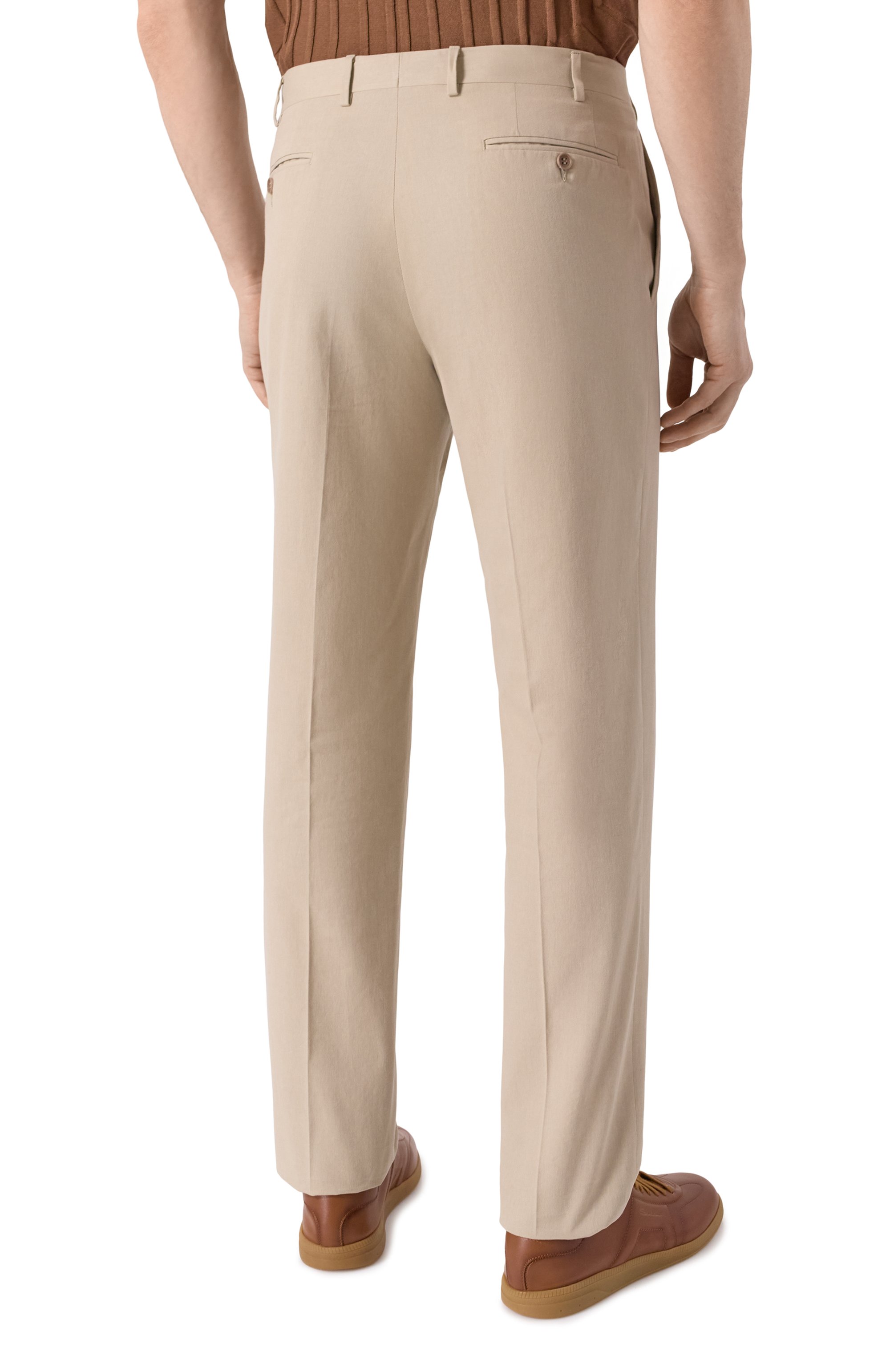 Хлопковые брюки CANALI, арт. 71019/AV05528, фото 4