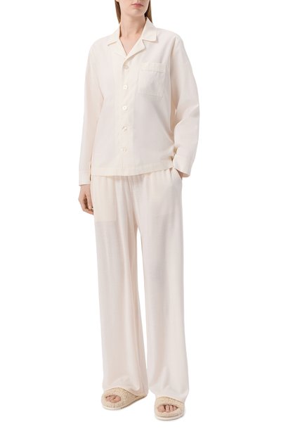 Хлопковая рубашка SPORTY AND RICH, арт. PJ1013CA, фото 2