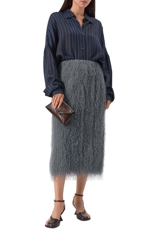 Клатч Dries Van Noten 011510-350-704 Коричневый  011510-350-704 Фото 7