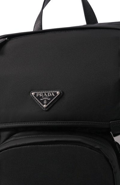 Рюкзак PRADA черного цвета по цене 323500 руб., арт. 2VZ135/2DMG, фото 5 Рюкзак PRADA, арт. 2VZ135/2DMG, фото 5
