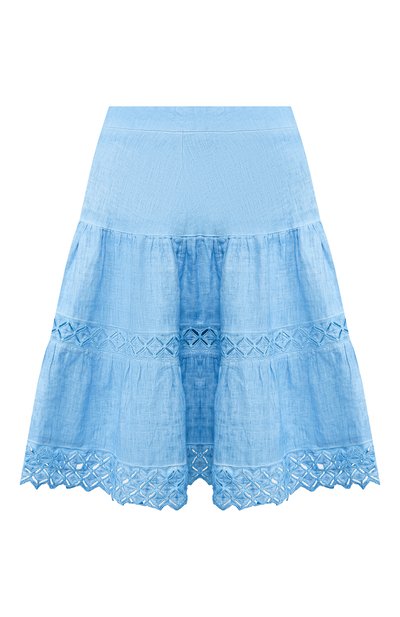 Женская льняная юбка 120% LINO, арт. P1W5931/B317/F00