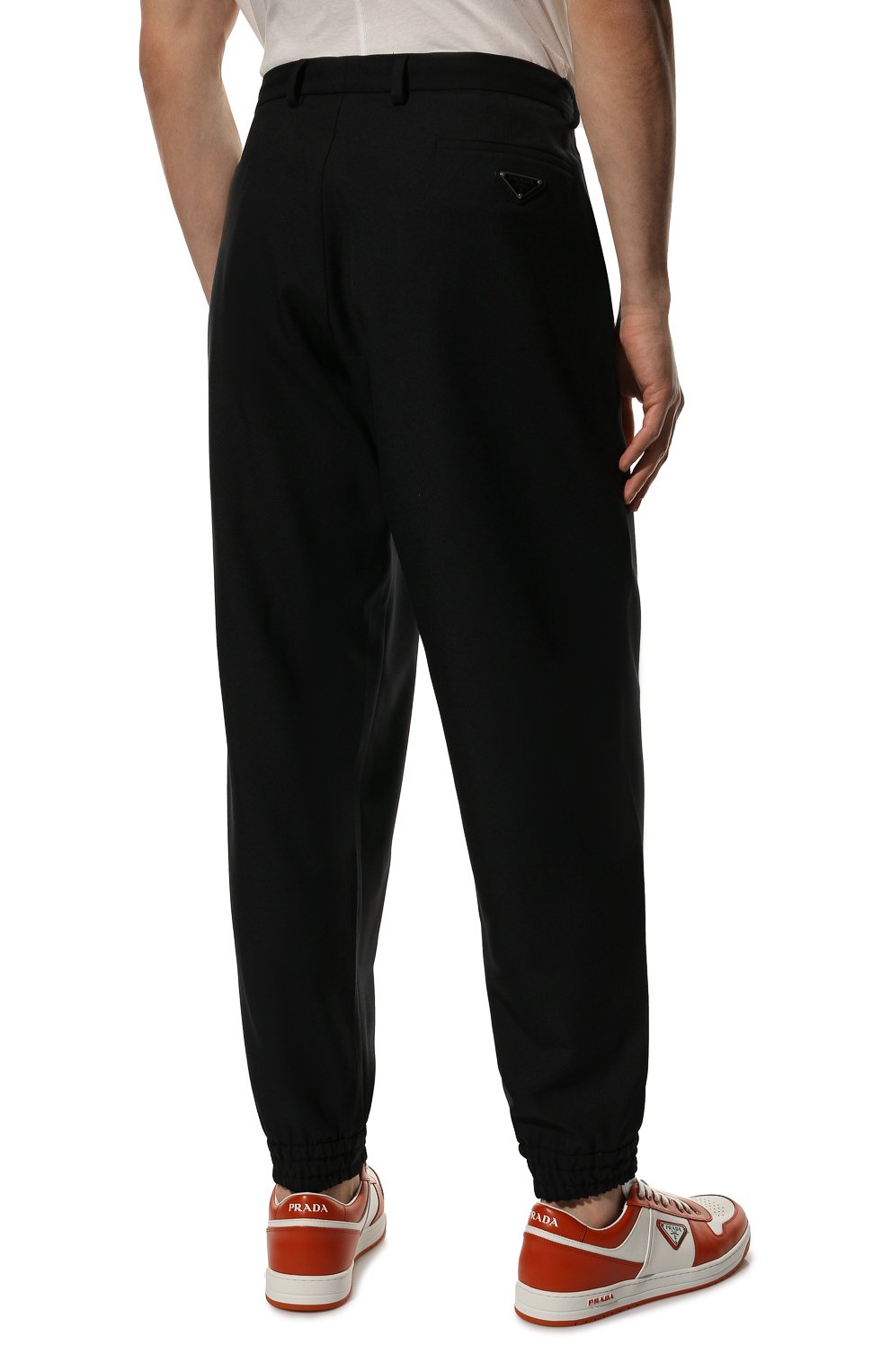 Шерстяные джоггеры PRADA, арт. SPH212-1XMB-F0002-221, фото 4