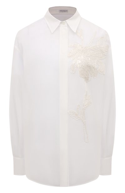 Хлопковая блузка BRUNELLO CUCINELLI, арт. MH911NP116, фото 1