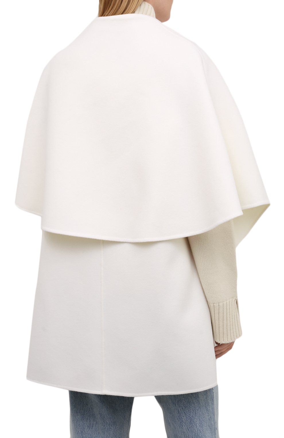 Накидка из шерсти и кашемира VALENTINO, арт. WB3CF0A515E, фото 4