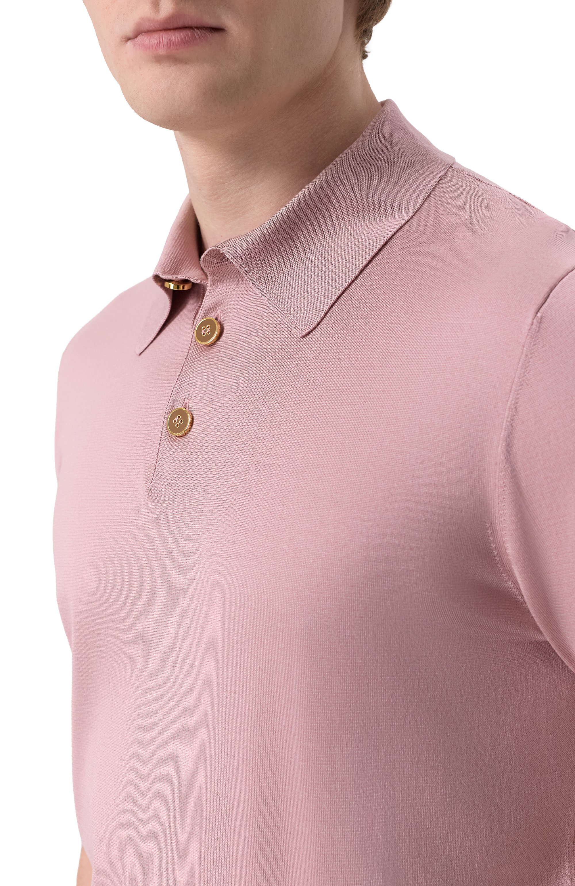 Шелковое поло DOLCE & GABBANA, арт. GXZ02Z/JBS05, фото 5