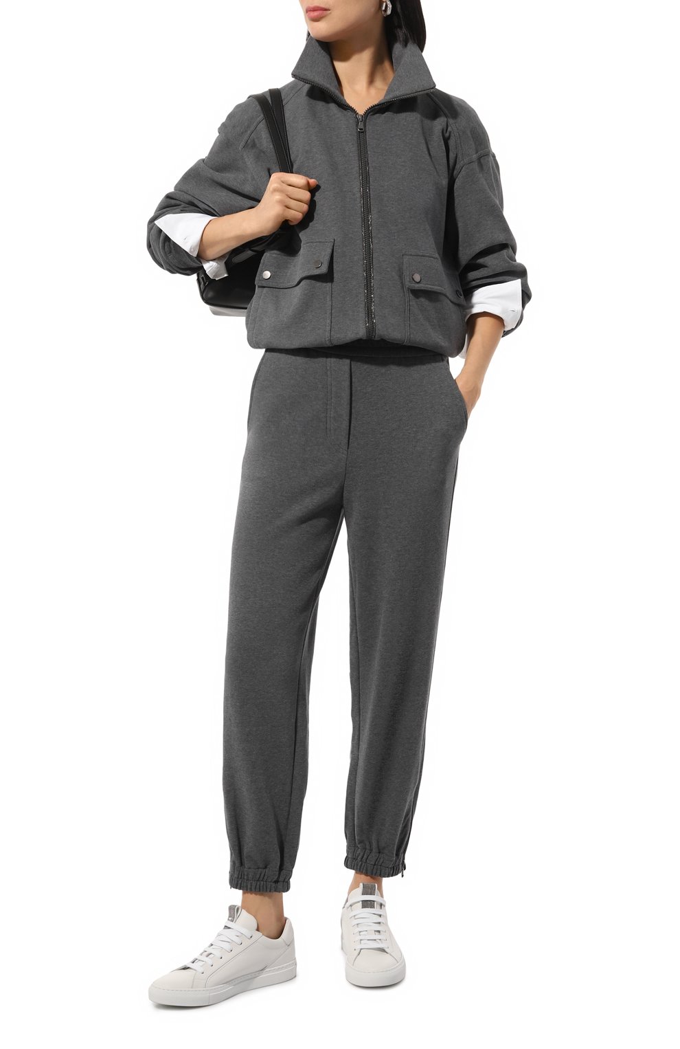 Хлопковая толстовка BRUNELLO CUCINELLI, арт. MP05NHS806, фото 2