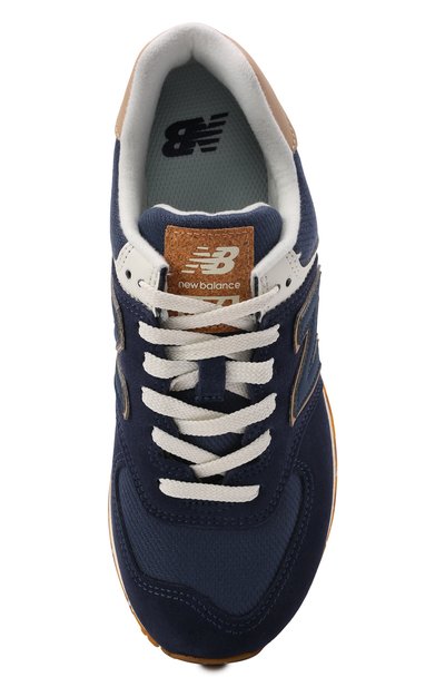 Комбинированные кроссовки 574 NEW BALANCE, арт. WL574SO2/B, фото 5
