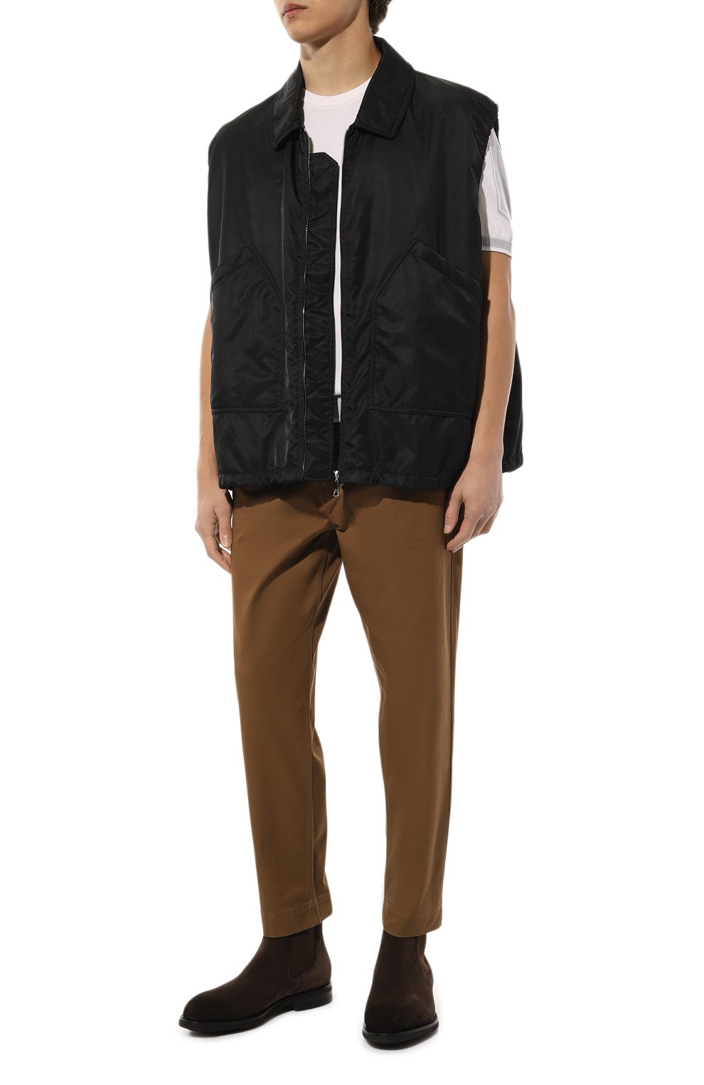 Хлопковые брюки BOSS ORANGE, арт. 50494344, фото 2