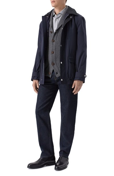 Рубашка из хлопка и лиоцелла BRUNELLO CUCINELLI, арт. MY6371718, фото 2