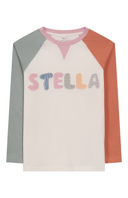 Хлопковый лонгслив STELLA MCCARTNEY, арт. TX8B00