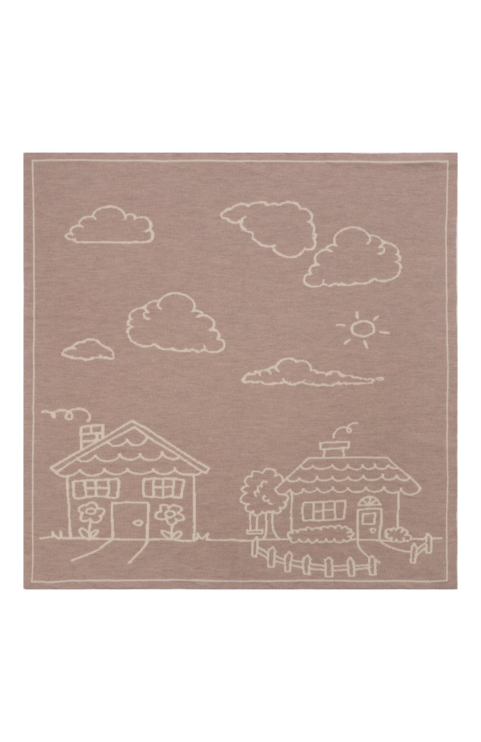 Шерстяной плед WOOL AND COTTON, арт. VMLPL-дом, фото 3