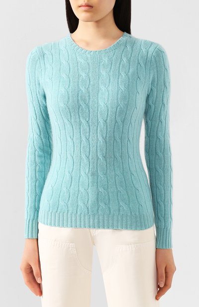 Кашемировый пуловер POLO RALPH LAUREN зеленого цвета по цене 52700 руб., арт. 211780379, фото 3 Кашемировый пуловер POLO RALPH LAUREN, арт. 211780379, фото 3