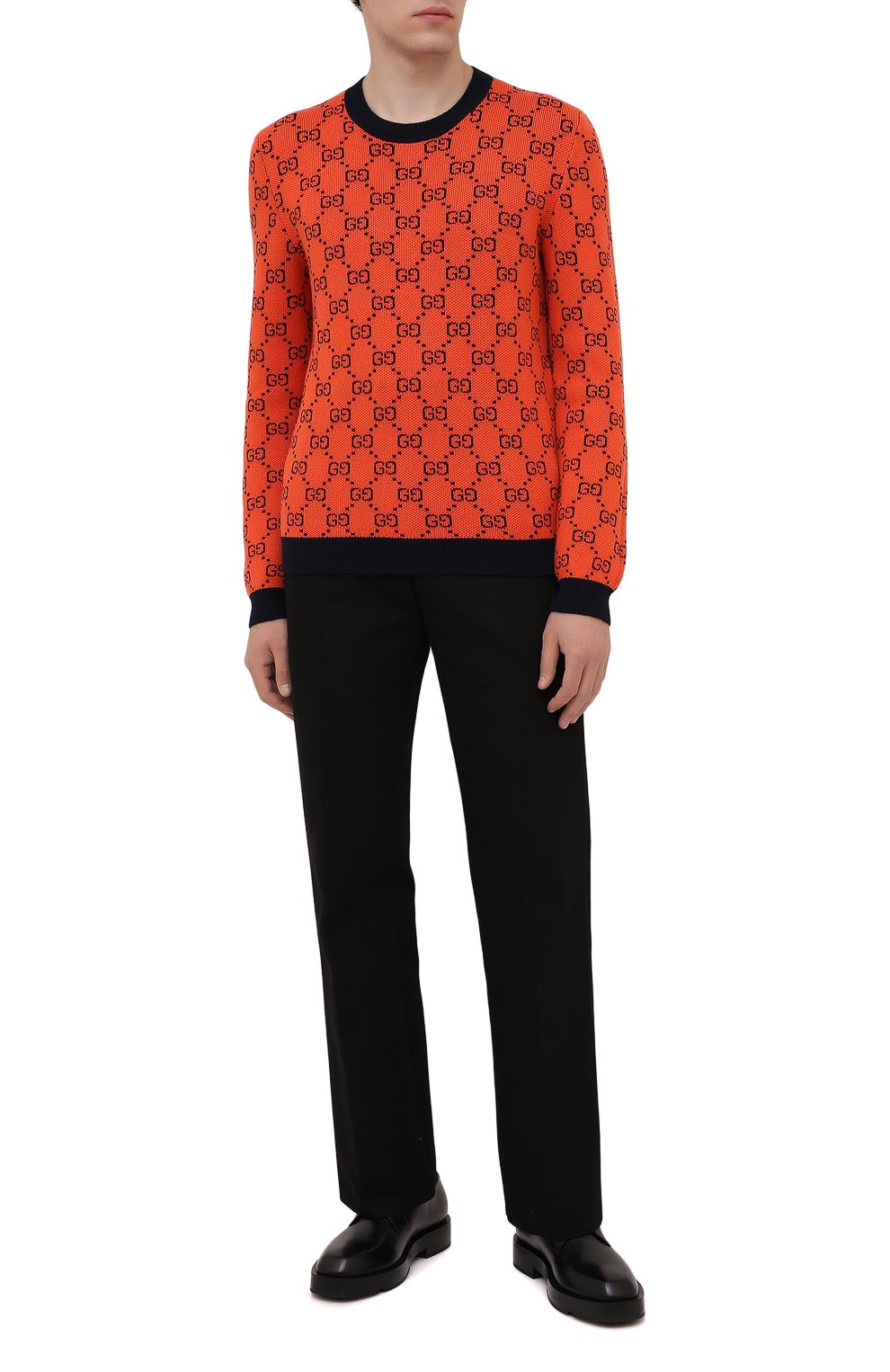 Свитер из шерсти и хлопка GUCCI, арт. 661174/XKBXI, фото 2