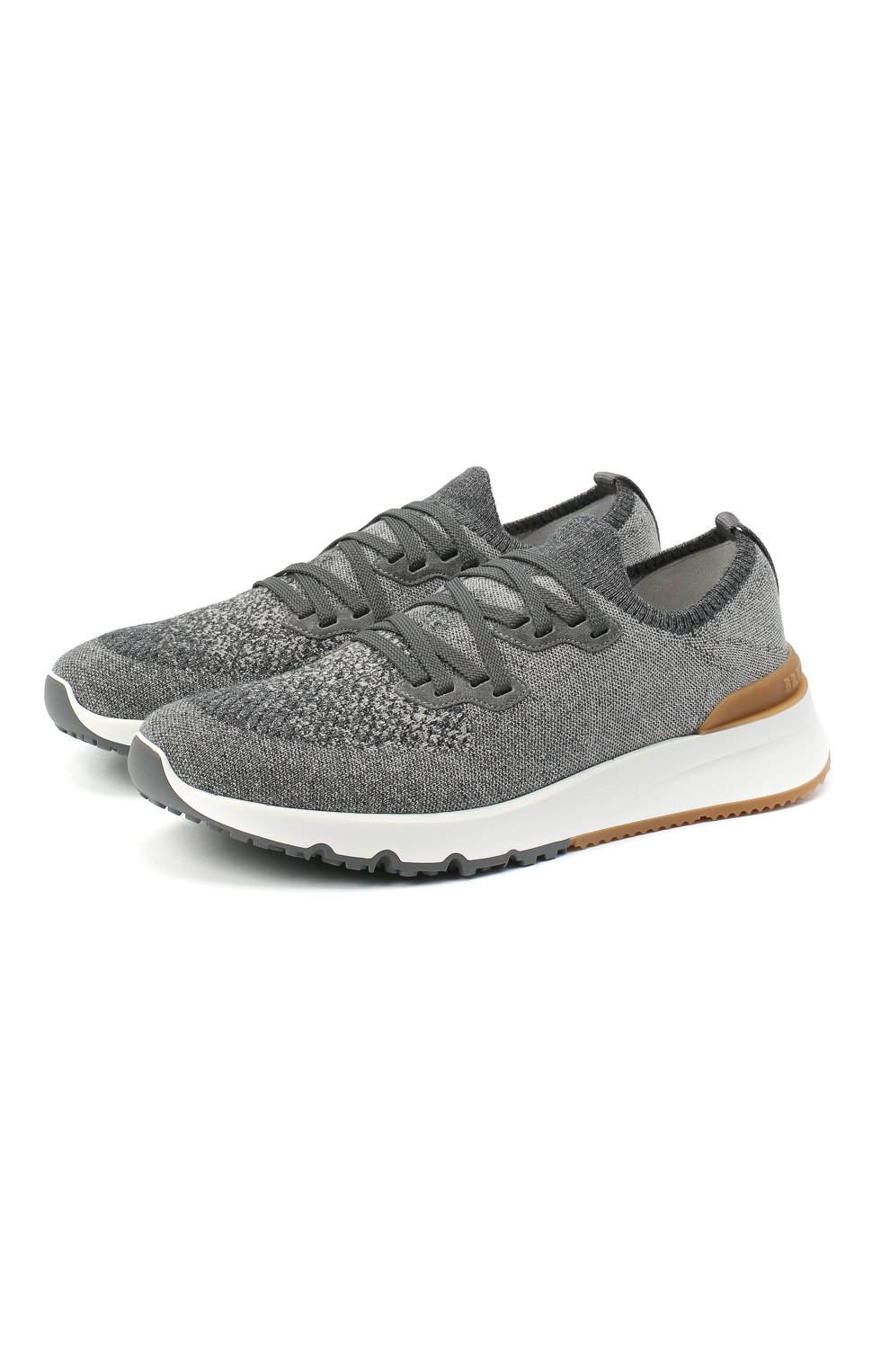 Текстильные кроссовки BRUNELLO CUCINELLI, арт. MZUKIS0250, фото 1