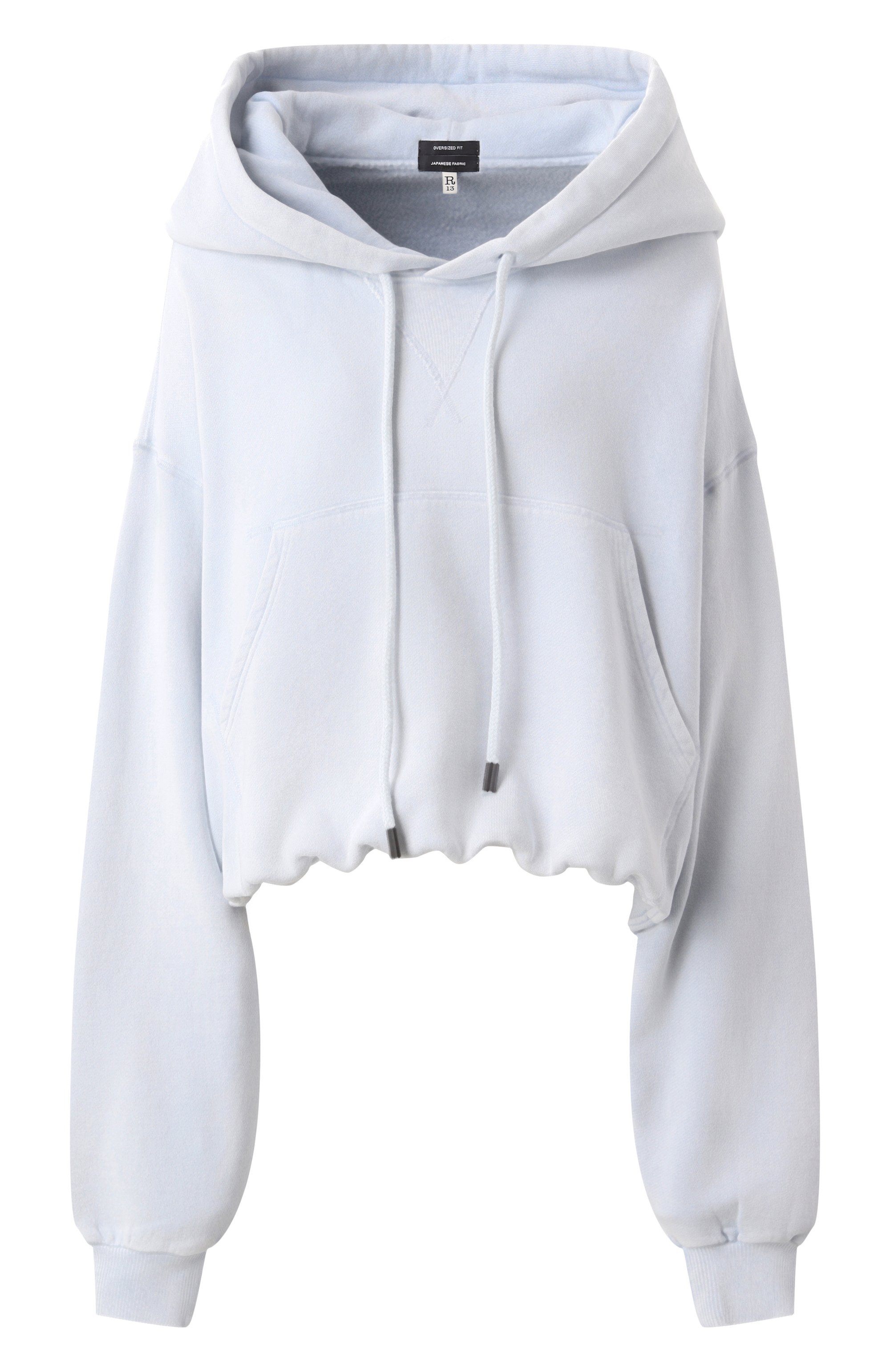 Хлопковое худи R13, арт. R13WK215-001BE, фото 1