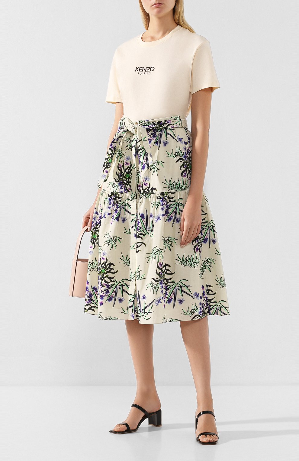 Хлопковая футболка KENZO, арт. FA52TS955937, фото 2