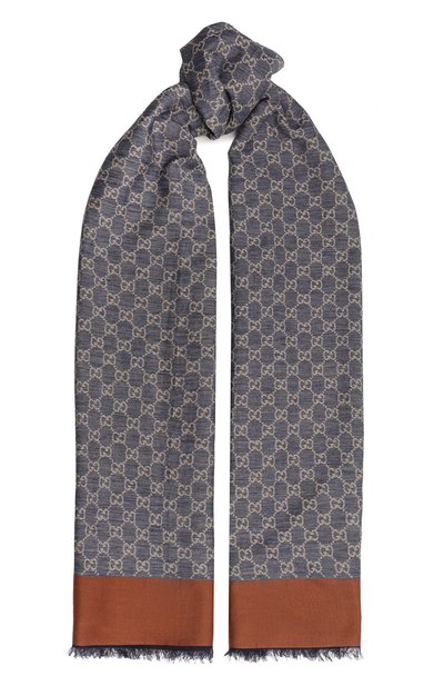 Хлопковый шарф GUCCI, арт. 660016 4G114, фото 1