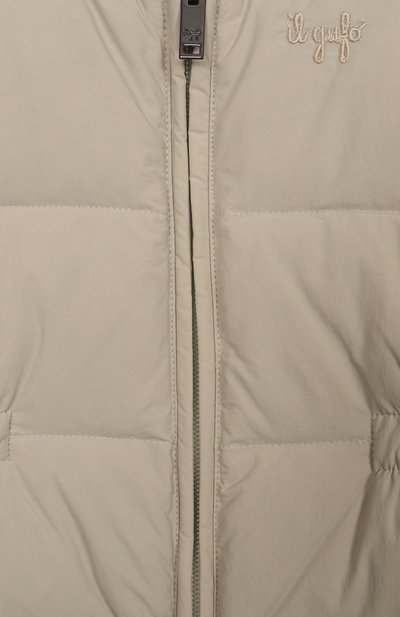 Пуховый комбинезон IL GUFO светло-бежевого цвета по цене 42450 руб., арт. A25GST0001N0108/2-4, фото 3 Пуховый комбинезон IL GUFO, арт. A25GST0001N0108/2-4, фото 3