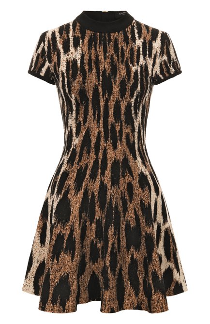Женское платье из вискозы BALMAIN, арт. FF1R7410/KI78
