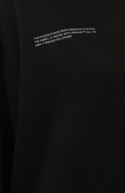 Хлопковое худи PANGAIA черного цвета по цене 20800 руб., арт. 10000180, фото 5 Хлопковое худи PANGAIA, арт. 10000180, фото 5