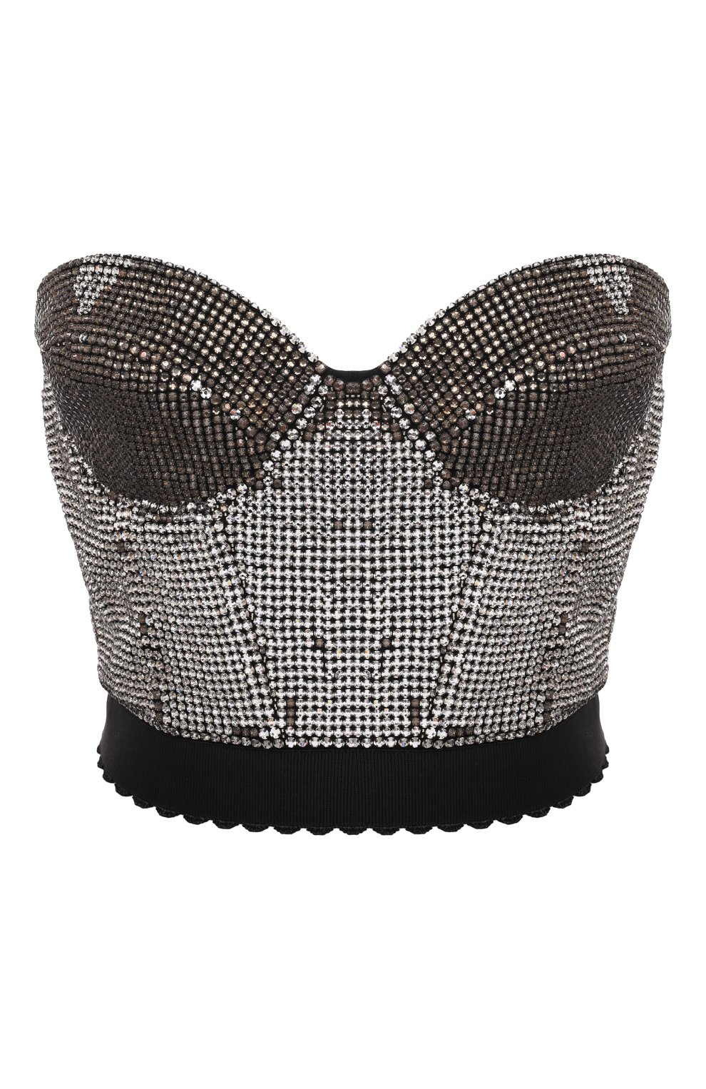 Топ-корсет с отделкой стразами GUCCI, а рт. 680508 ZLK34, фото 1
