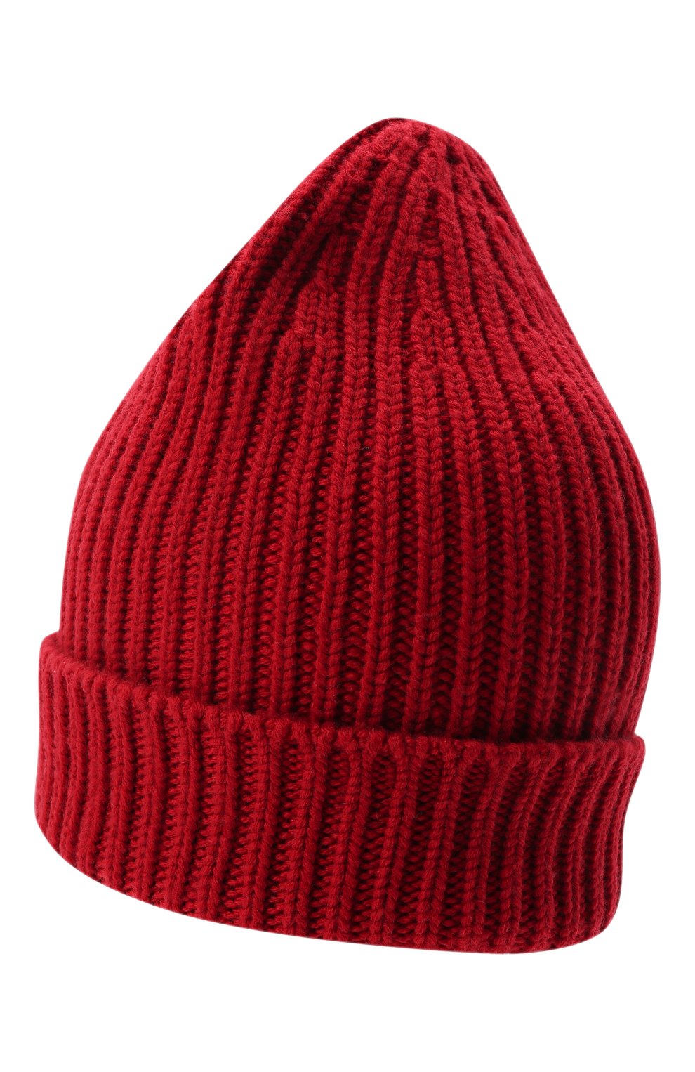 Шапка из шерсти и кашемира TEGIN красного цвета по цене 11850 руб., арт. CW5246, фото 3 Шапка из шерсти и кашемира TEGIN, арт. CW5246, фото 3
