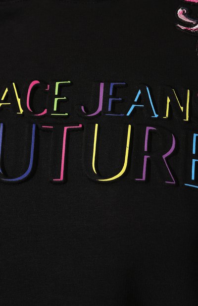 Хлопковое худи VERSACE JEANS COUTURE, арт. B6HUB791-UDM300 9A PATCHES/30296, фото 5
