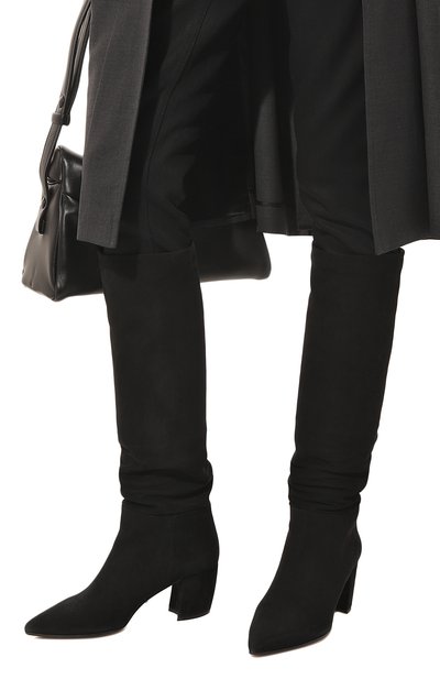 Замшевые сапоги PRADA, арт. 1W879I-008-F0002-065, фото 3