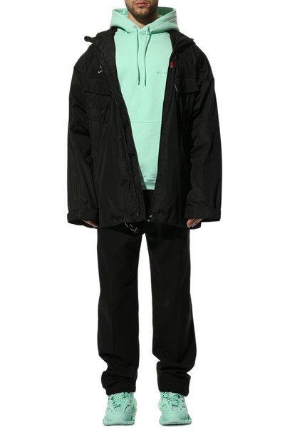 Хлопковое худи BALENCIAGA, арт. 600583/TLVB8, фото 2