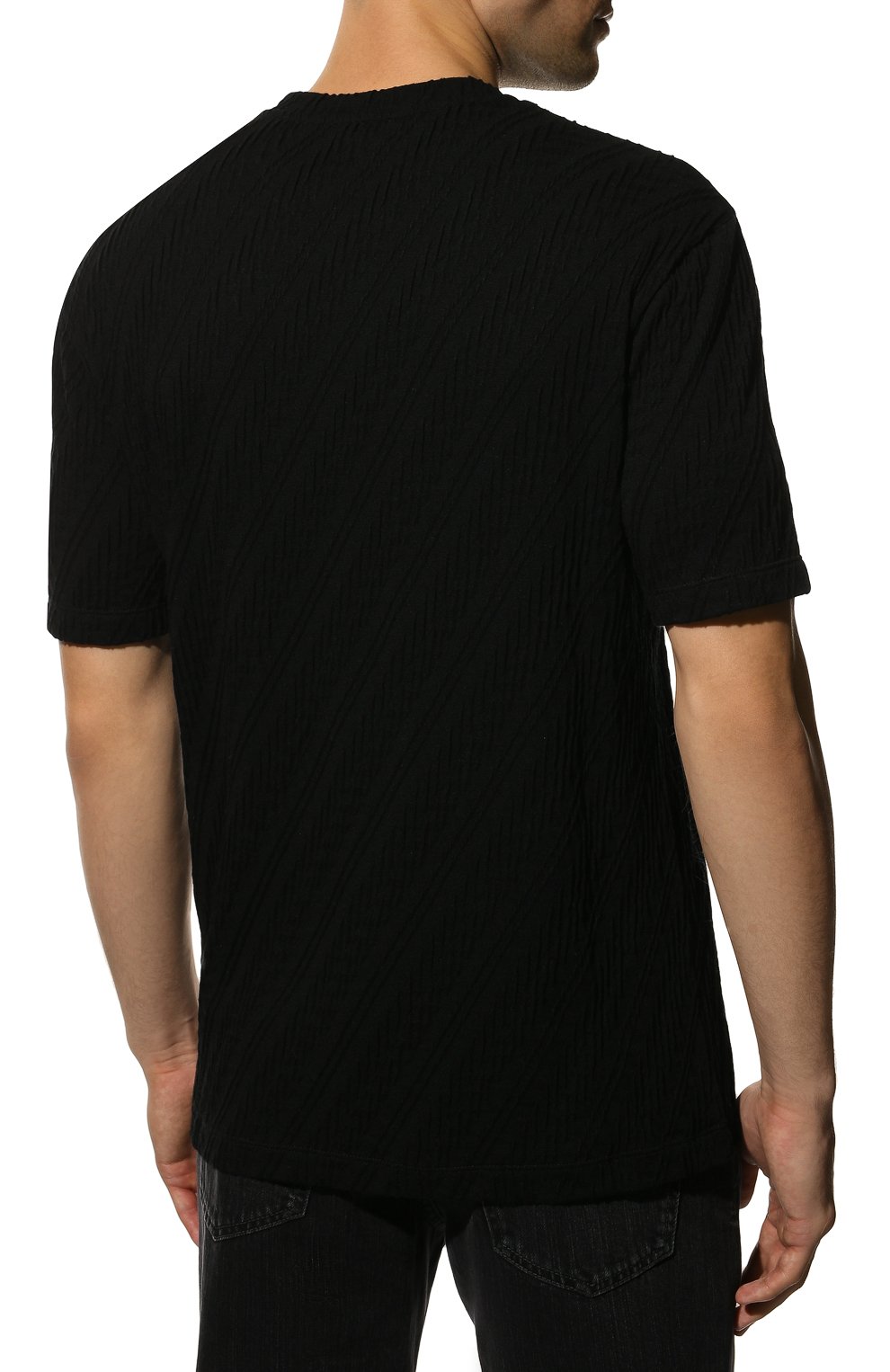 Футболка из вискозы и кашемира GIORGIO ARMANI, арт. 6LSM78/SJRVZ, фото 4