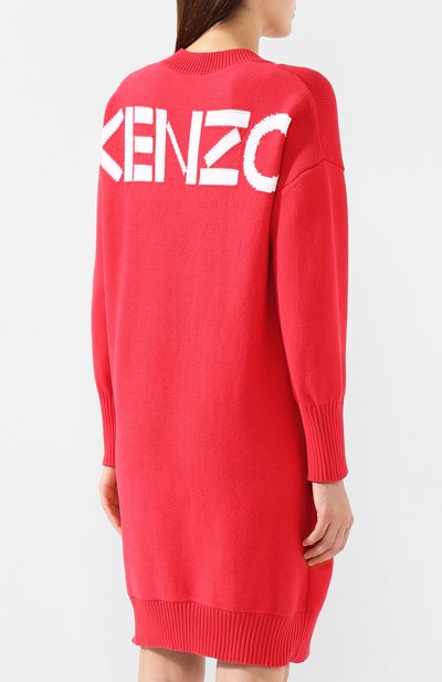 Платье KENZO розового цвета по цене 32350 руб., арт. F962R0404814, фото 4 Платье KENZO, арт. F962R0404814, фото 4