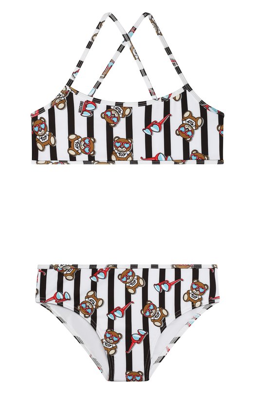 

Раздельный купальник Moschino, Чёрно-белый