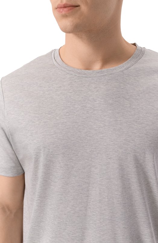 Хлопковая футболка Zimmerli 286M-43110 Серый  286M-43110 Фото 5