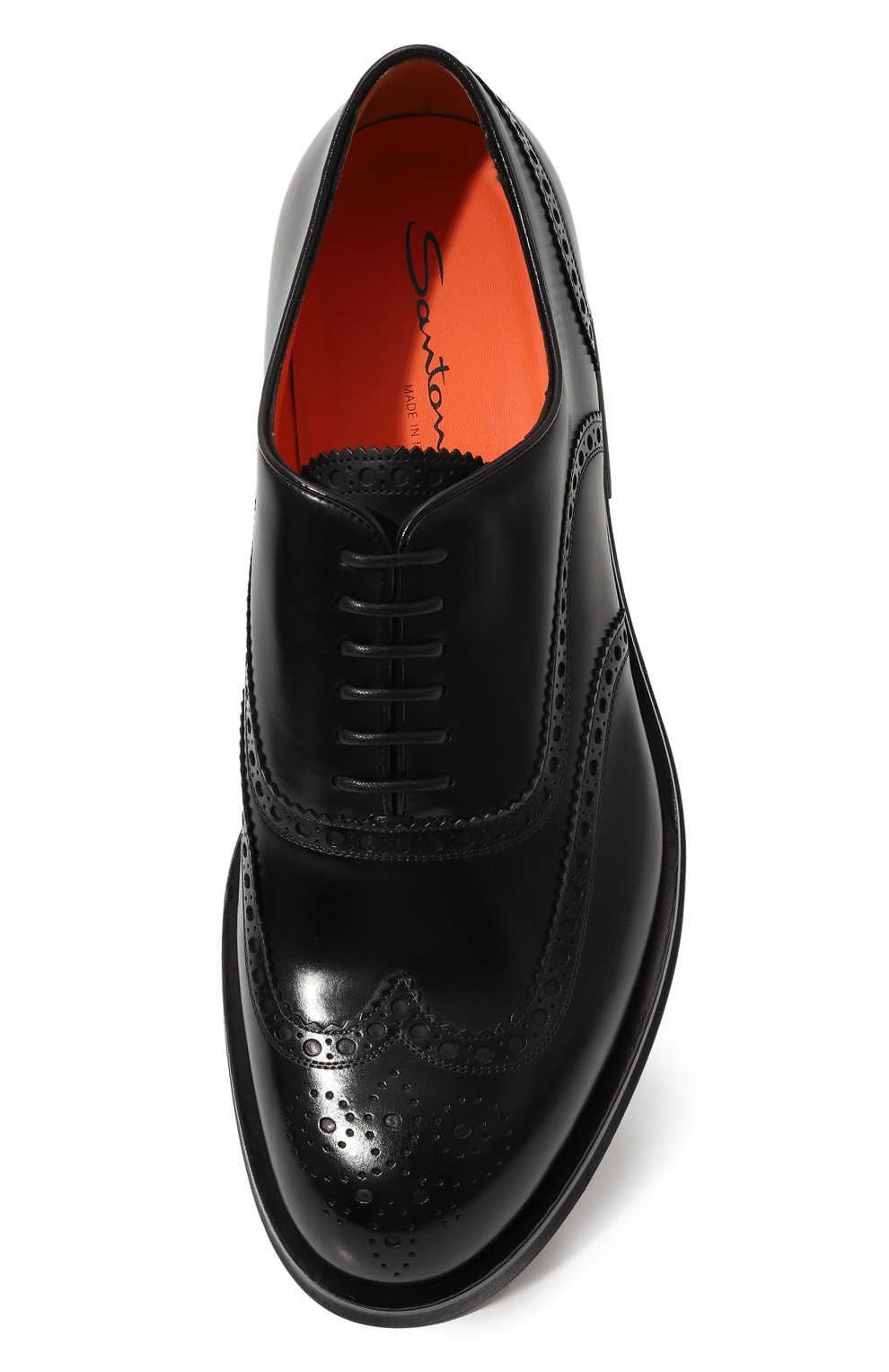 Кожаные оксфорды conor SANTONI, арт. MCCG18536JW2BPWE, фото 6