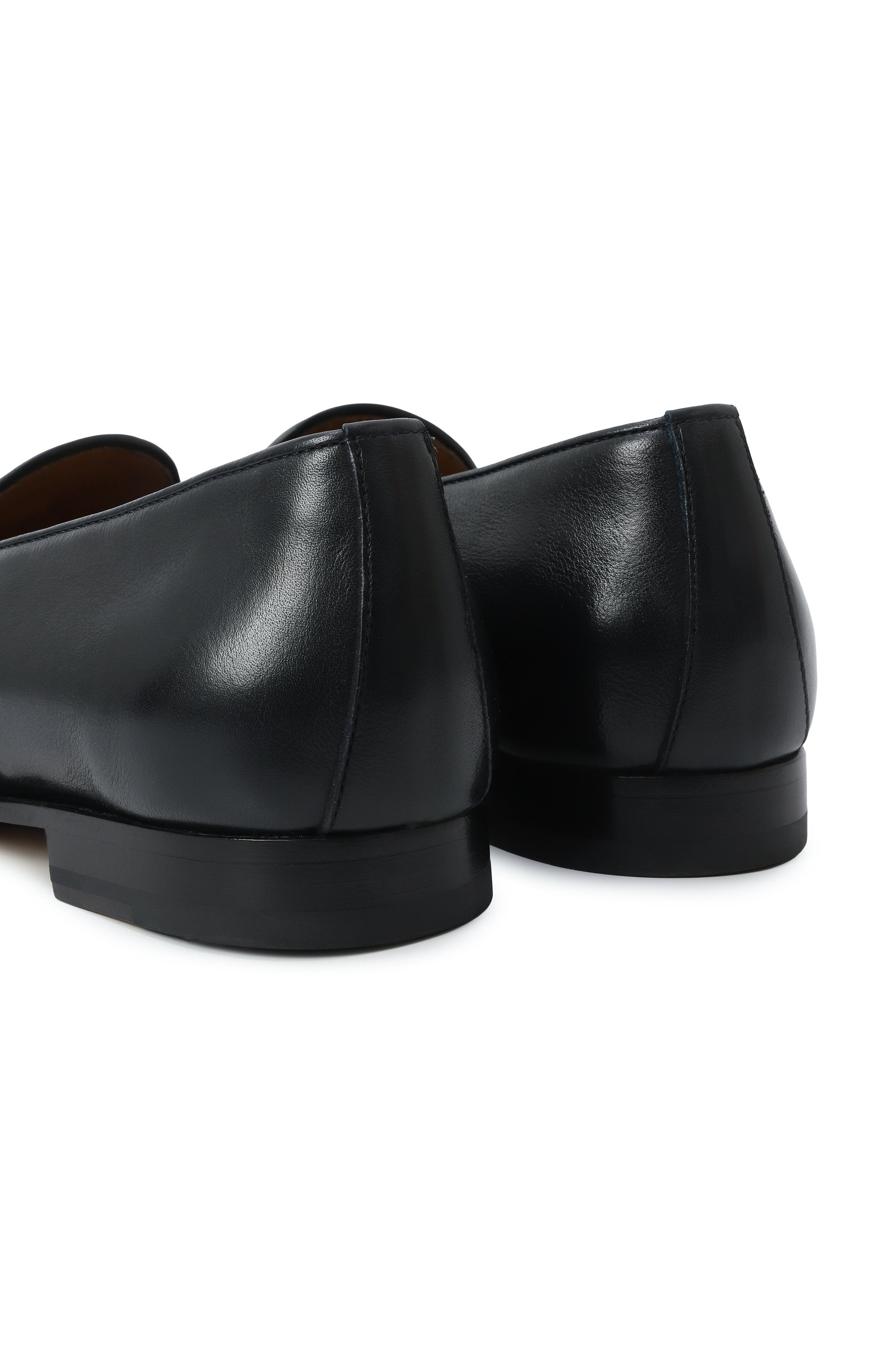 Кожаные лоферы KITON, арт. USSA083N0114302, фото 7