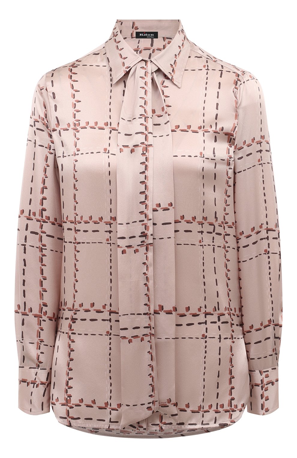 Шелковая блузка KITON, арт. D48407K0561E03, фото 1
