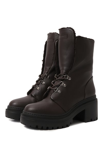 Женские кожаные ботинки poulonie 50 GIUSEPPE ZANOTTI DESIGN, арт. I470001/004