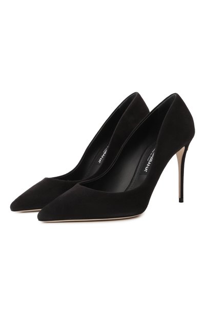 Женские замшевые туфли cardinale 90 DOLCE & GABBANA, арт. CD1840/B1275